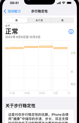 藁城iPhone手机维修如何在iPhone开启'步行稳定性通知'