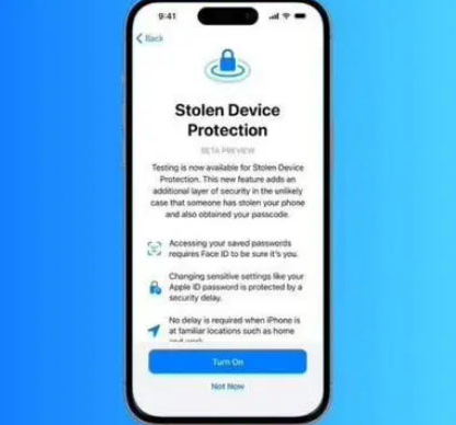 藁城苹果授权维修店分享被盗设备保护功能开启方法 