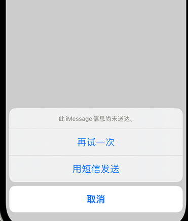 藁城apple维修iPhone上无法正常发送iMessage信息