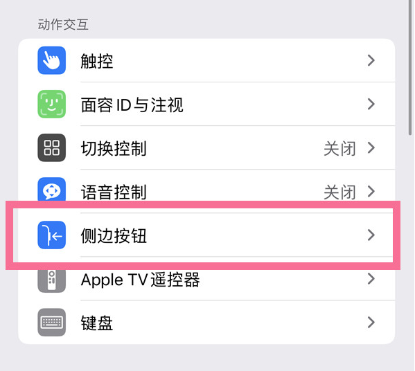 藁城苹果14维修店分享iPhone14 Plus侧键双击下载功能关闭方法 